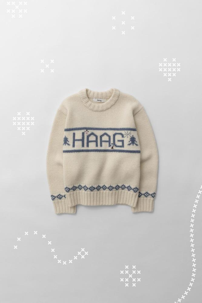 [EXCLUSIVE] a winter haag sweater (cream)