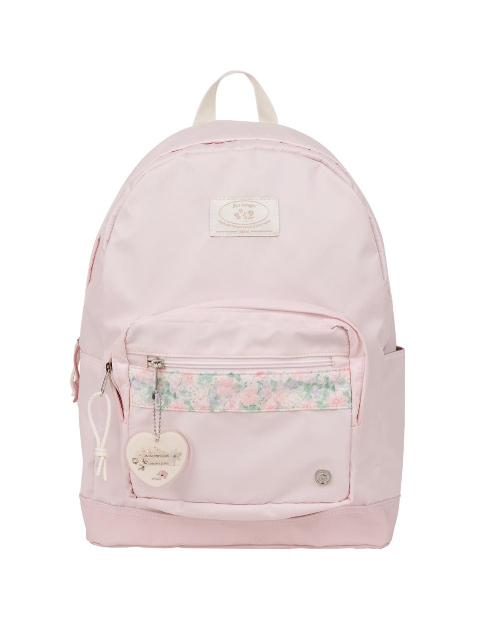 Bon voyage backpack _pale pink