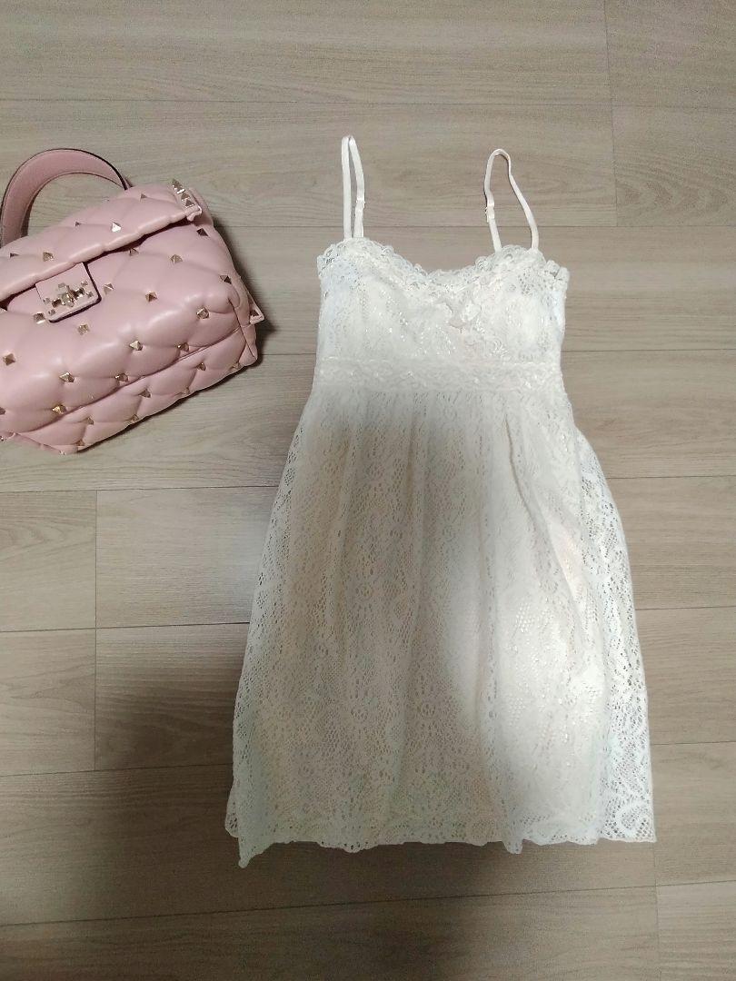 リズリサ　LIZ LISA　 ワンピース 白　レース　姫　量産　ロリータ