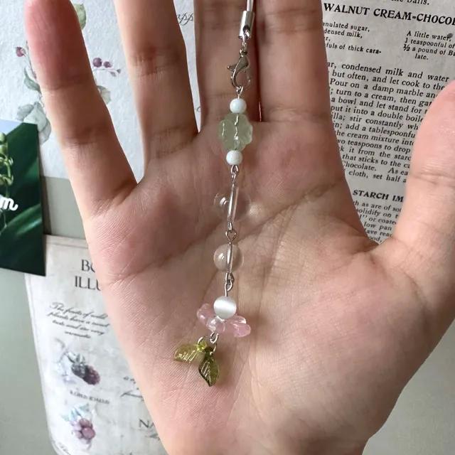 Y2k 봄비 한줌 폰스트랩