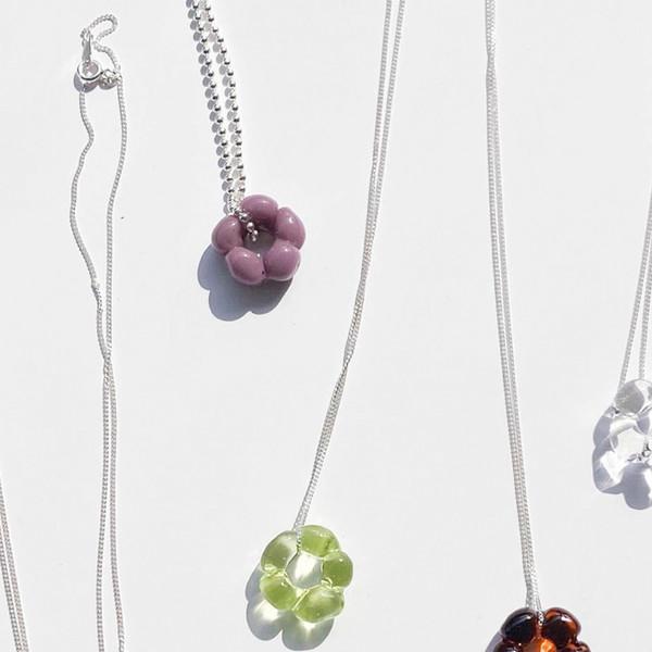 Snowflake necklace (33color)