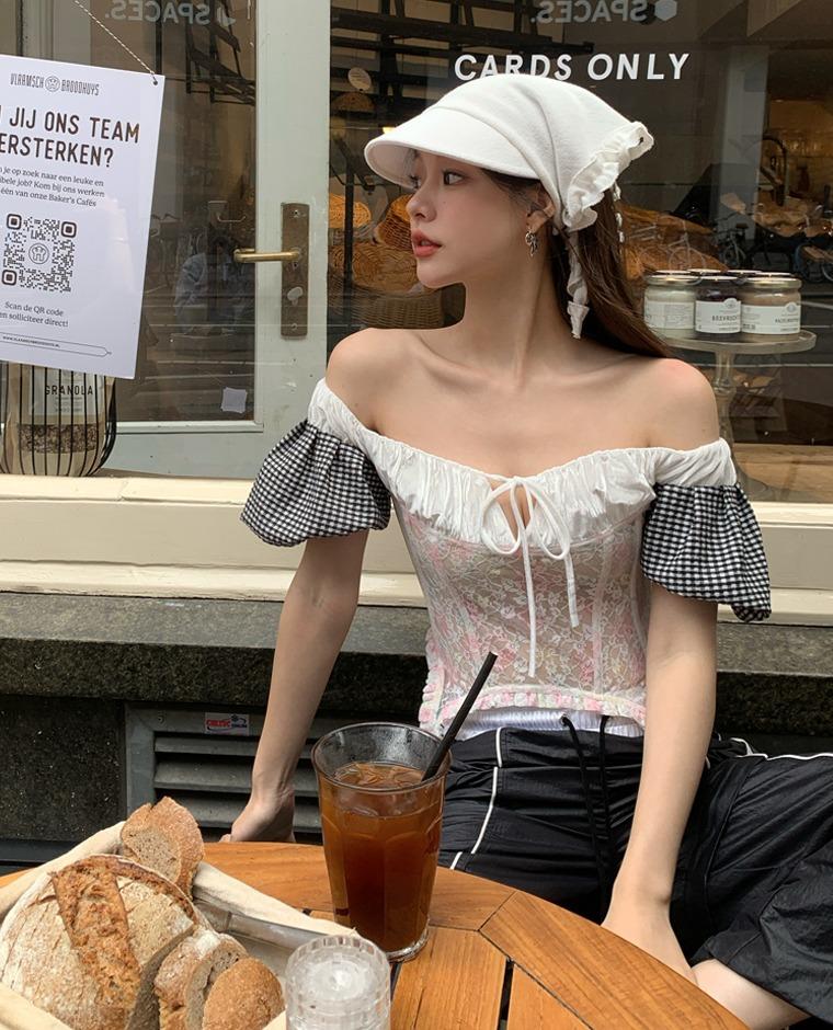 레이첼 레이스 탑 블랙