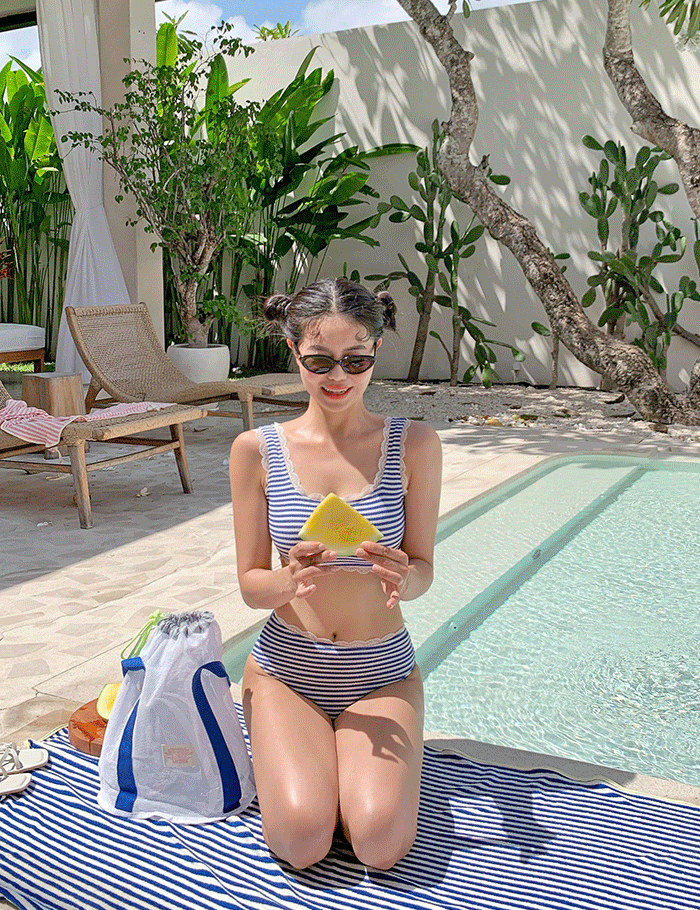 브로셔 레이스 비키니