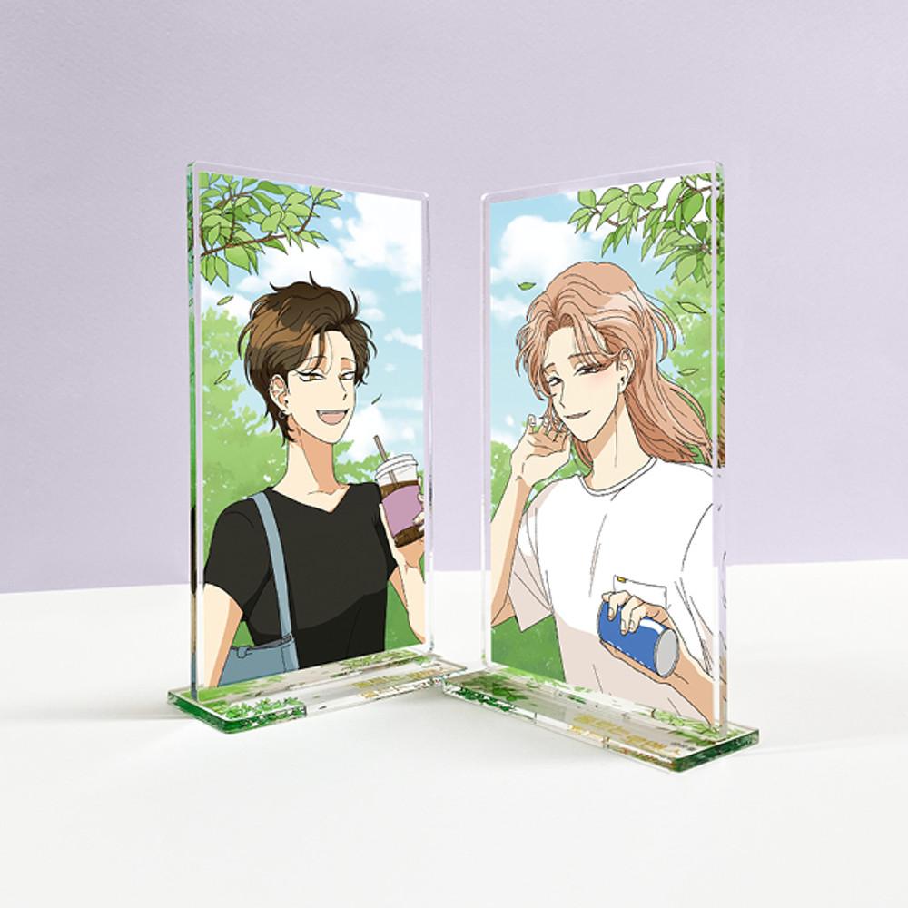 [유월] 여명동백 스퀘어 아크릴스탠드