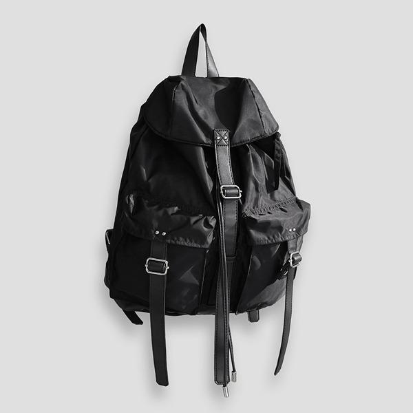 멀티 포켓 럭색 백팩