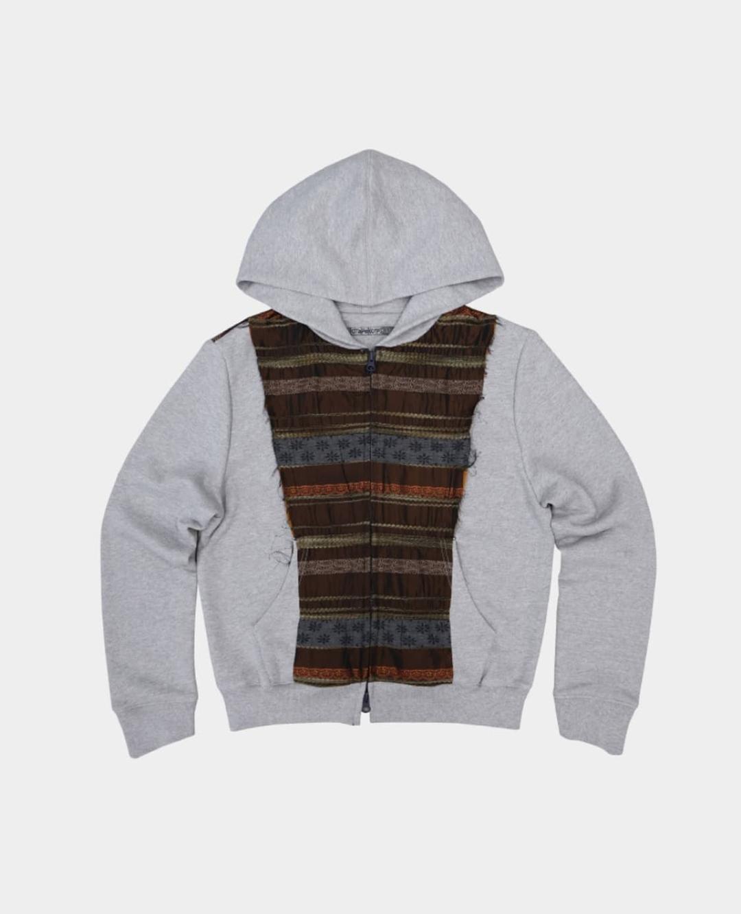 0Tape 패브릭 블록 후드집업 | 후루츠패밀리