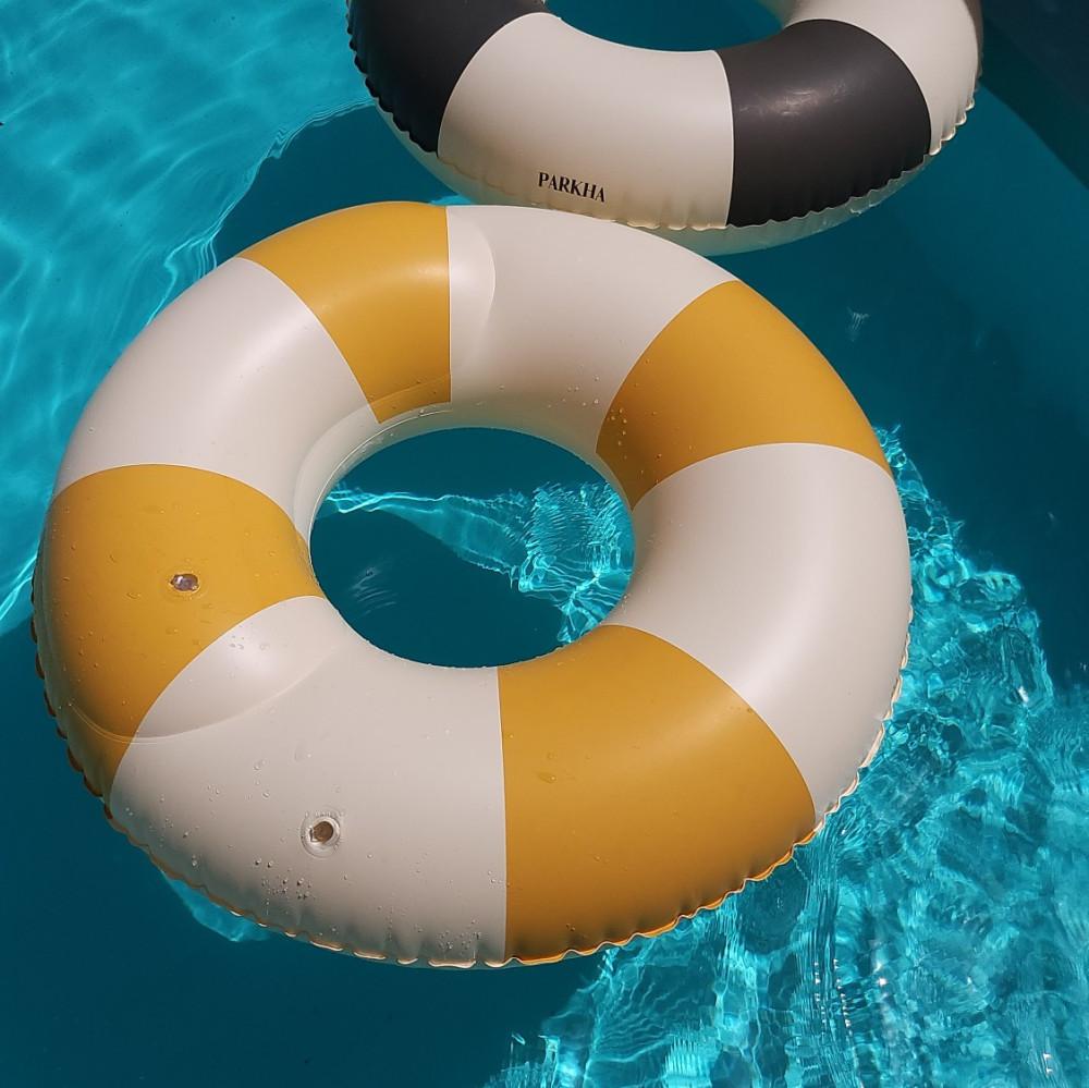 💛넉넉하고 편안한 휴양지 100CM 인스타 감성 물놀이 튜브