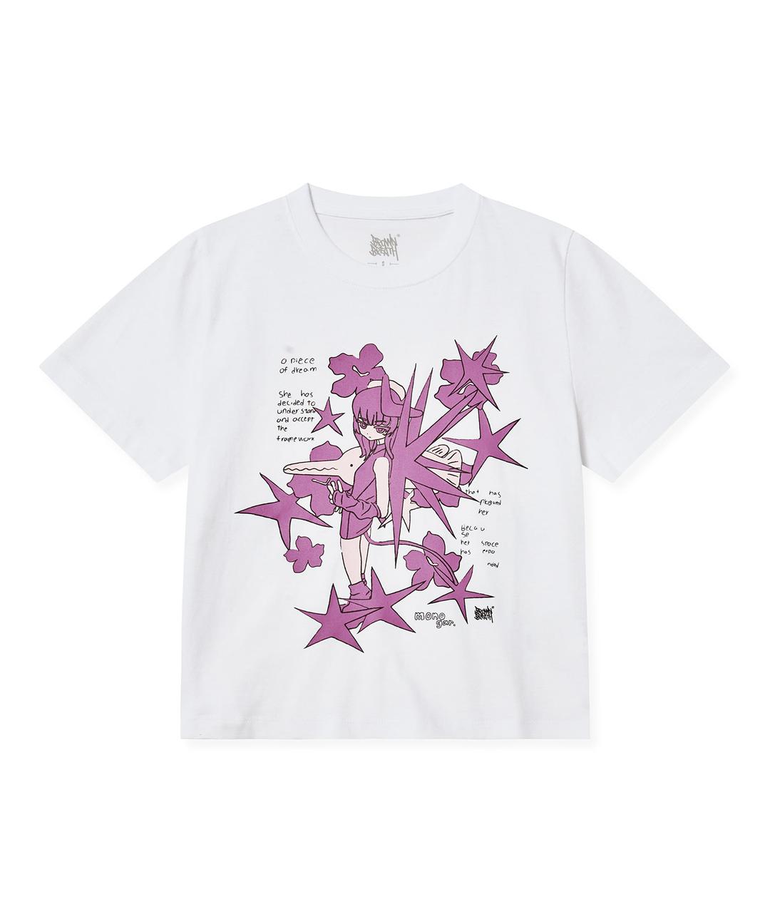 BXM W DREAM TEE - WHITE