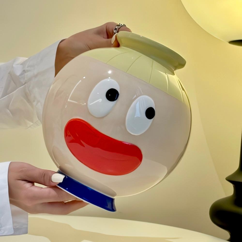funny boy vase 퍼니 보이 세라믹 화병 오브제