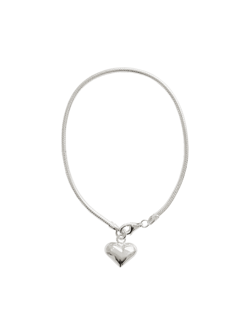 Heart Snake Chain Bracelet