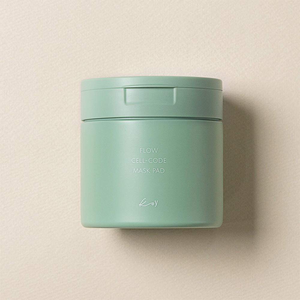 코이뷰티 플로우 셀코드 마스크 패드 50매 미백 진정 시트 수분팩