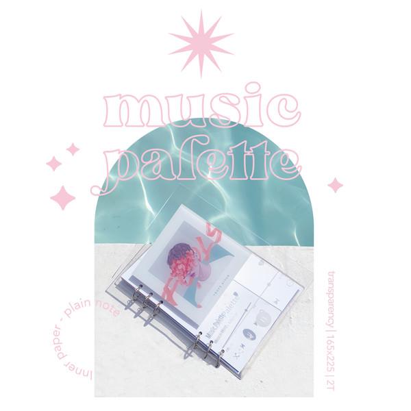 Acrylic Diary: Music Platte 아크릴 6공 다이어리