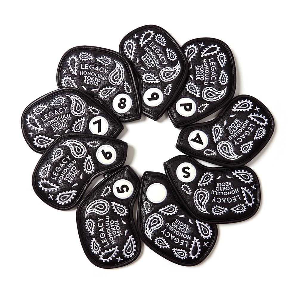 YORF PAISLEY BLACK IRON COVER SET