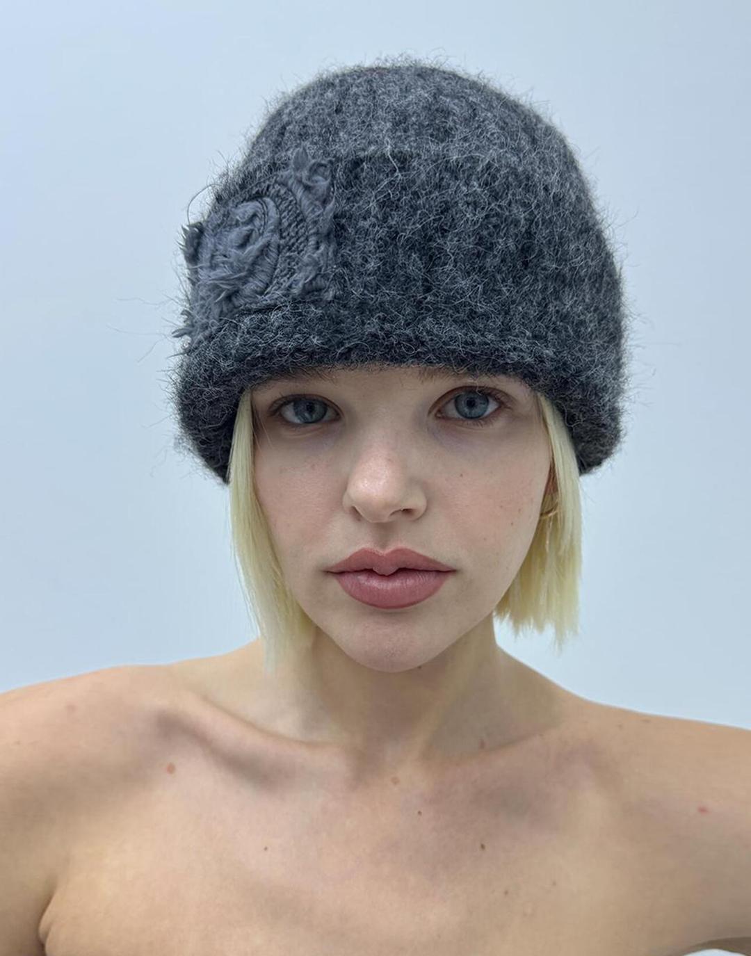 Fuzzy-Wuzzy Beanie (Chacoal)