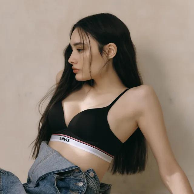 🖤1+1🖤 메쉬 투라인 블랙 노와이어 브라