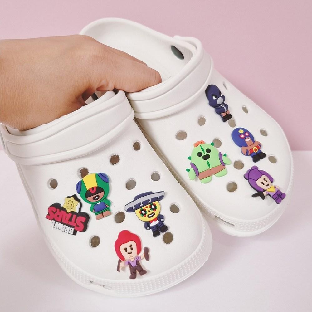 젤리라인 브롤스타즈 신발꾸미기 파츠 세트 8p, 브롤스타즈, 1세트 - 기타생활잡화 | 쿠팡