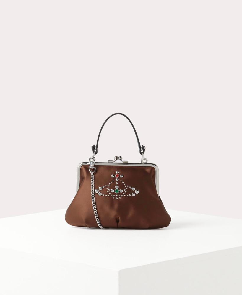 비비안웨스트우드 GRANNY 새틴 미니 숄더백 Vivienne Westwood 레드라벨