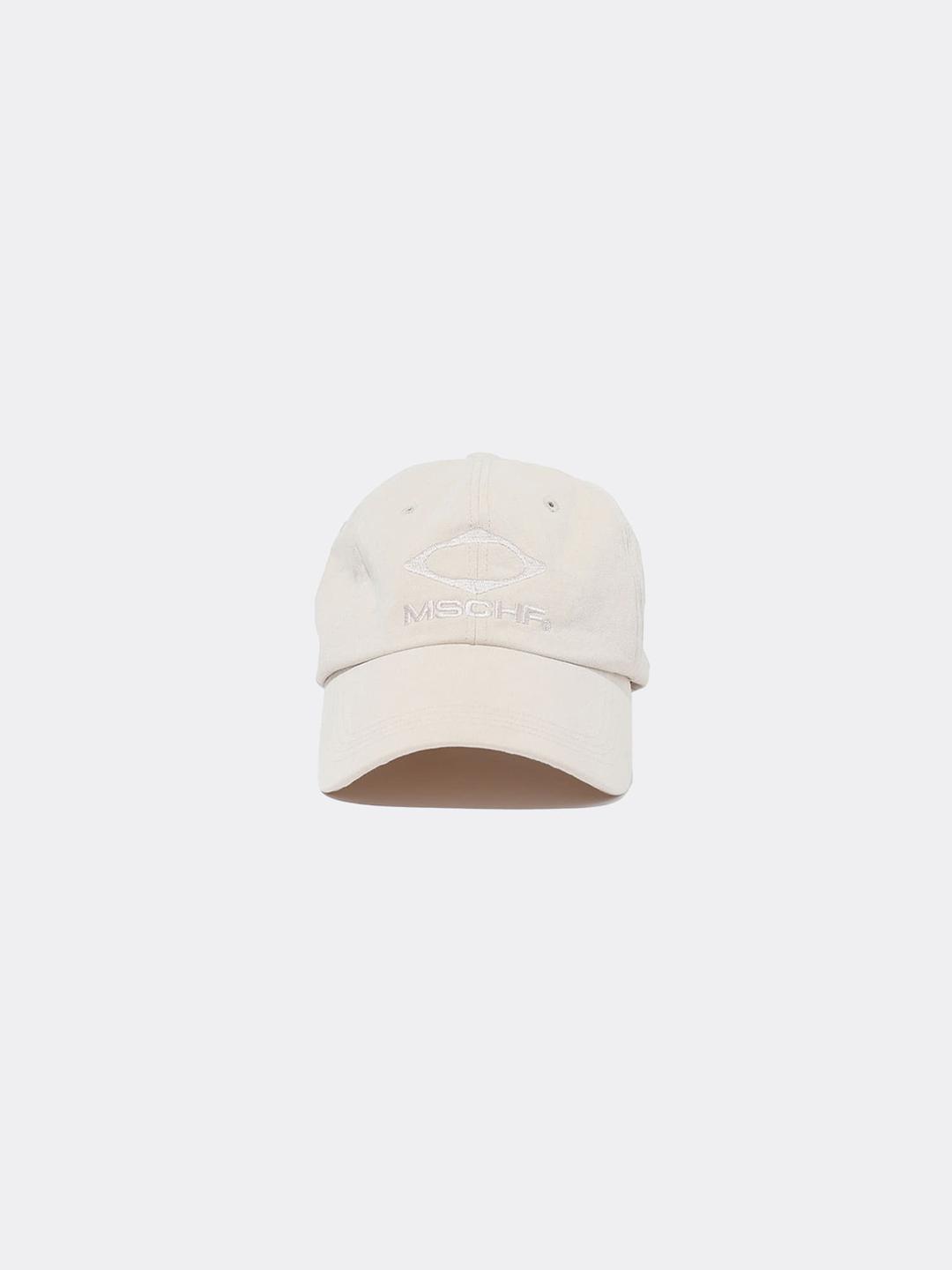 미스치프 RHOMBUS BASIC BALL CAP-CREAM