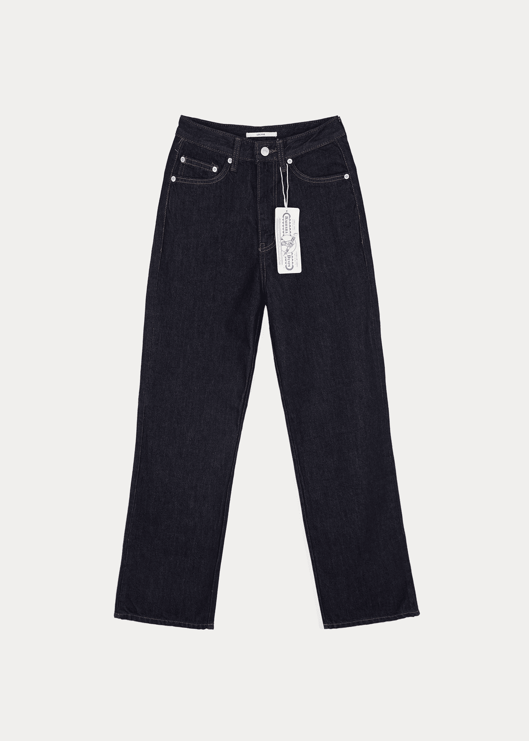 Kaihara cinch-back denim