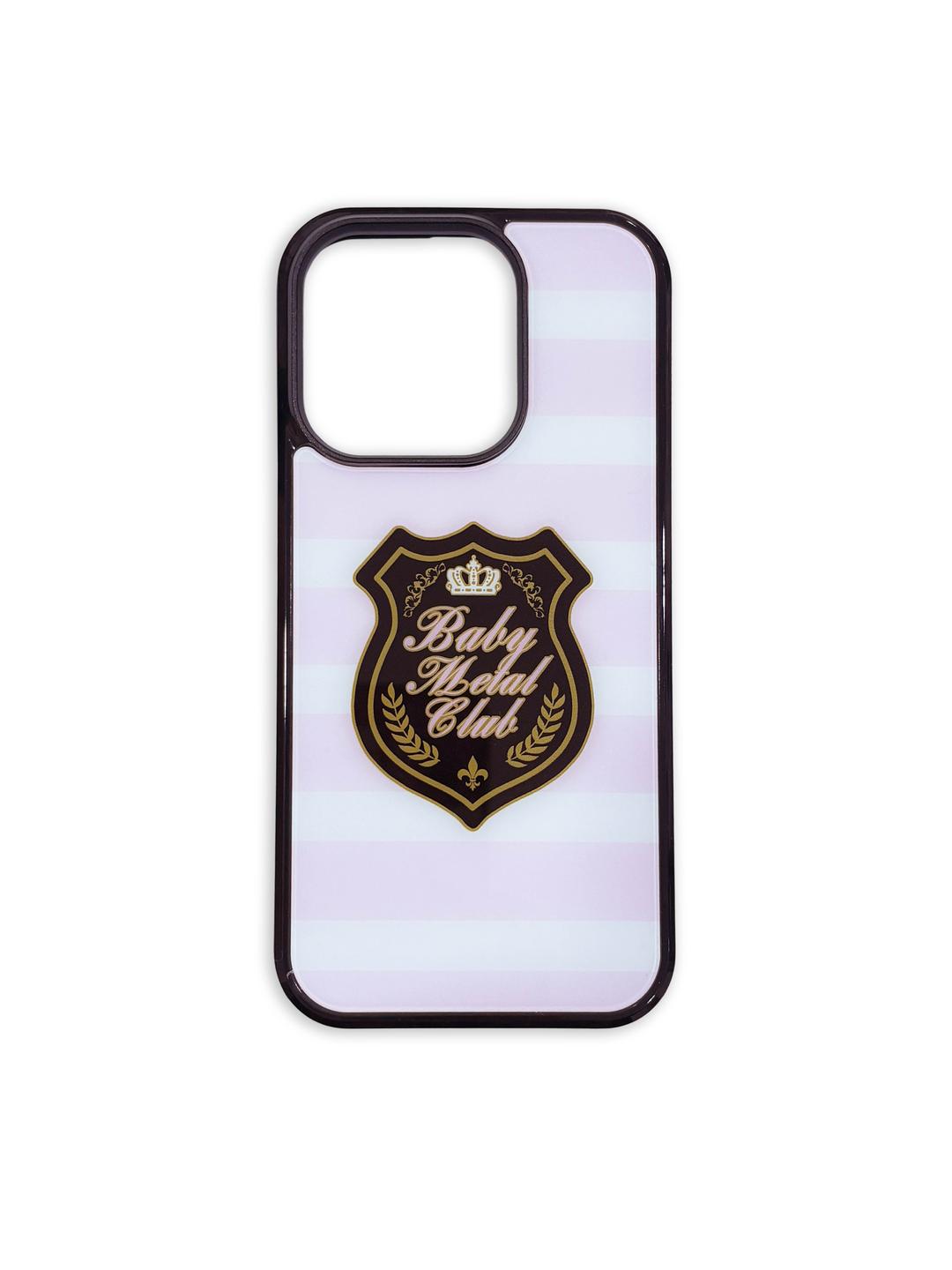 [PRE-ORDER] Iphone case (baby pink stripe)