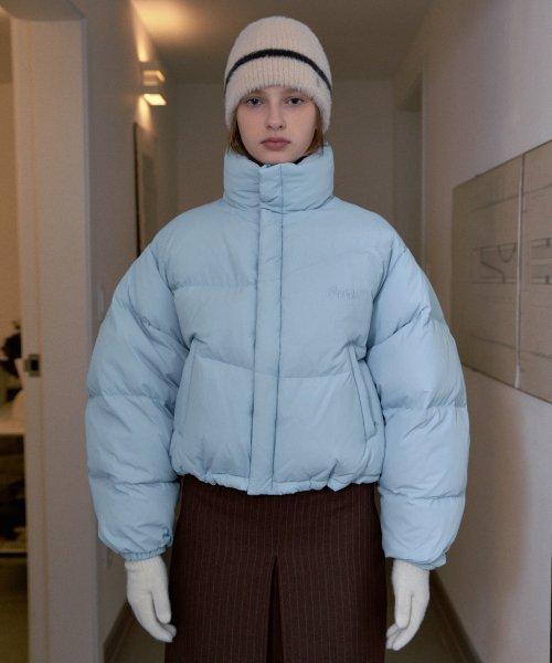 PUFFER JACKET (SKY BLUE)