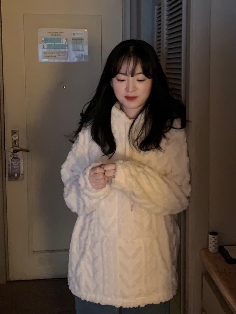 폭닥 이불 오버핏 후드[남녀공용]