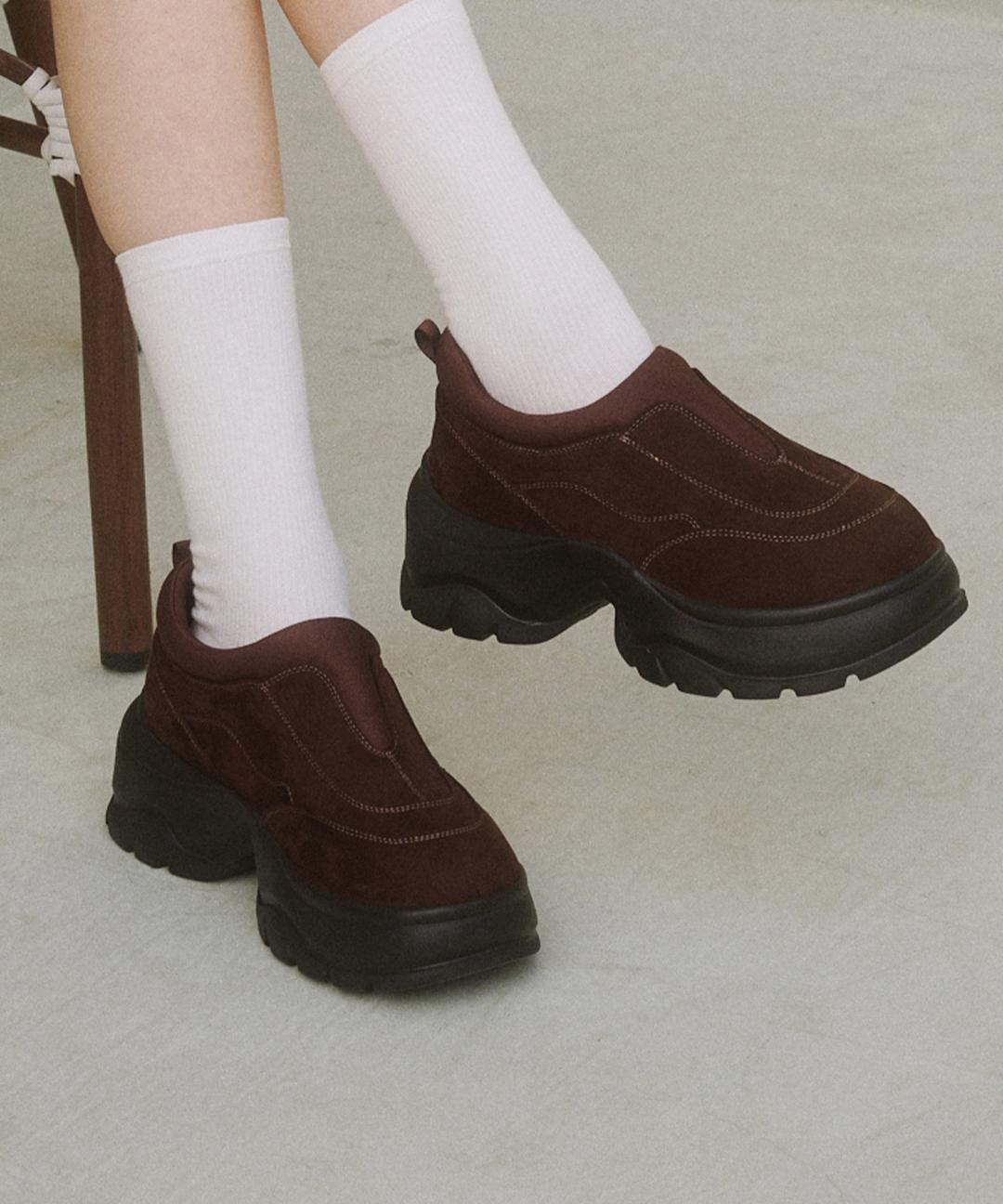 솔트앤초콜릿 [에스파 지젤 착용]아콘 스니커즈 412430006 (6cm/2colors)