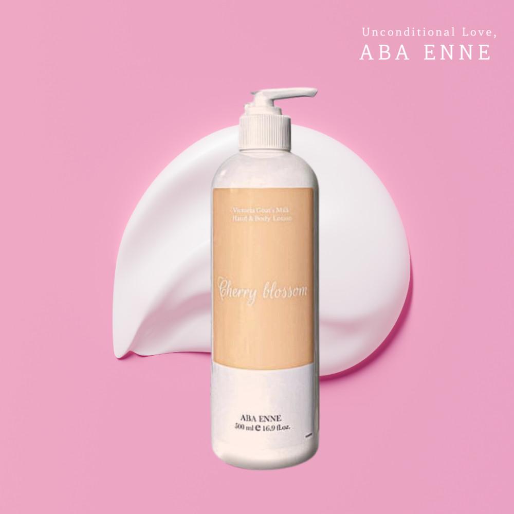 아바앤느 바디로션 체리블라썸 향기 고보습 대용량 500ml