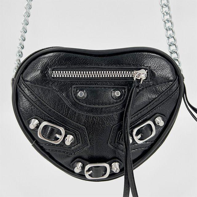 [당일배송] 하트 모터 미니 크로스백 마이크로 체인백