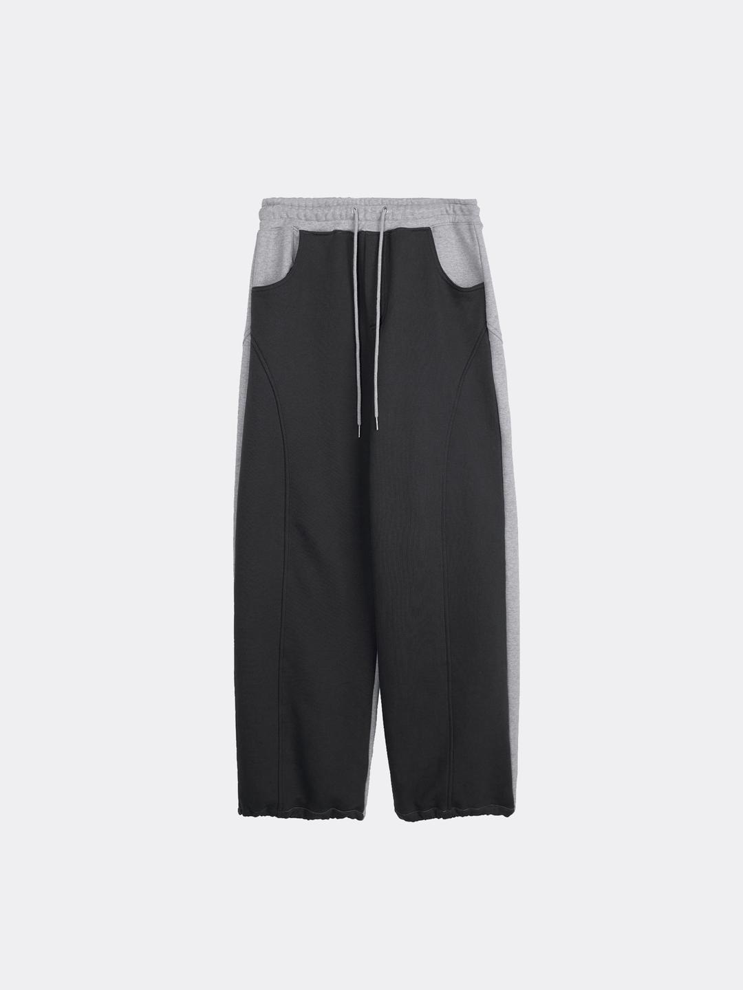 세릭 REVERSE BANDING PANTS-CHARCOAL