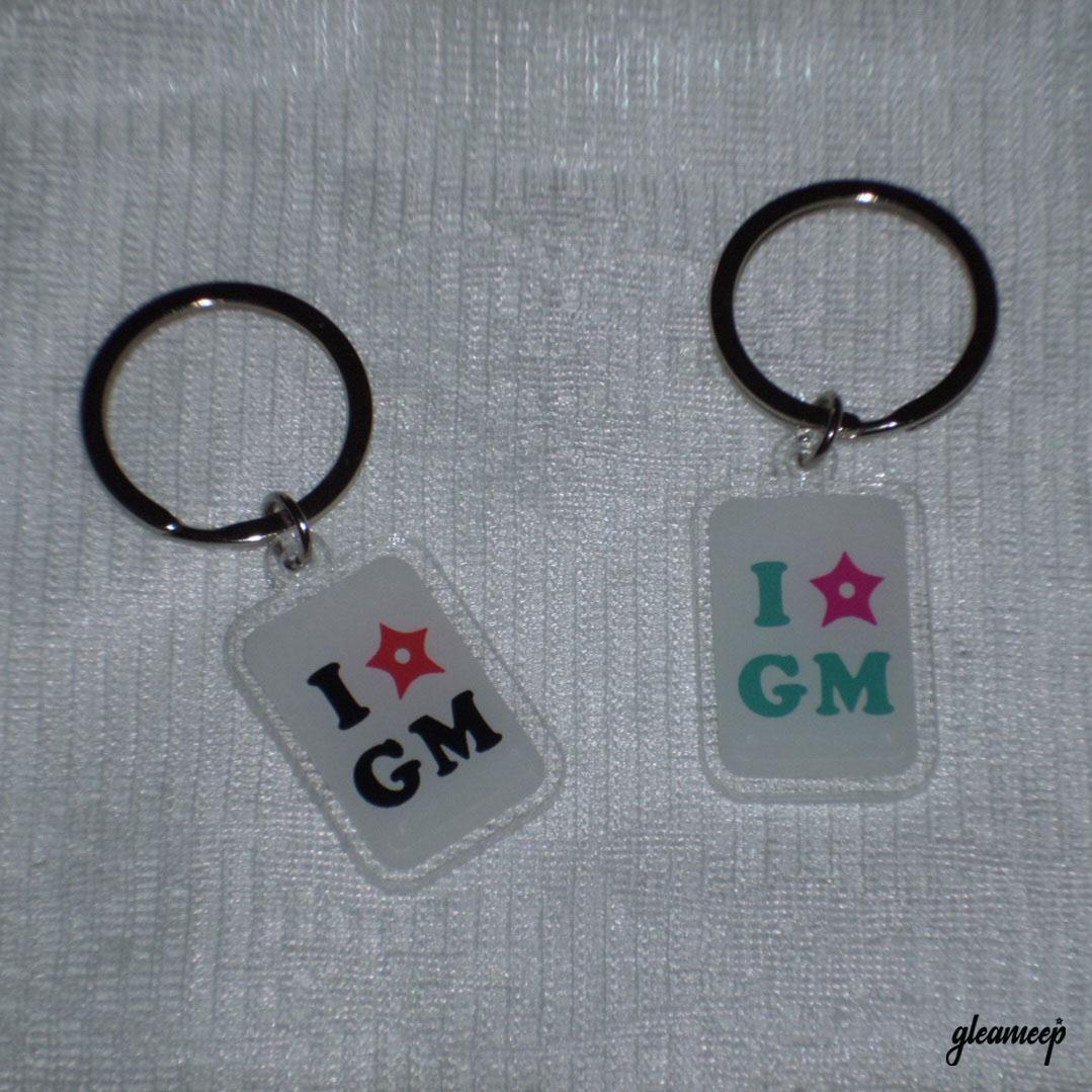 I STAR GM keyring [2colors]