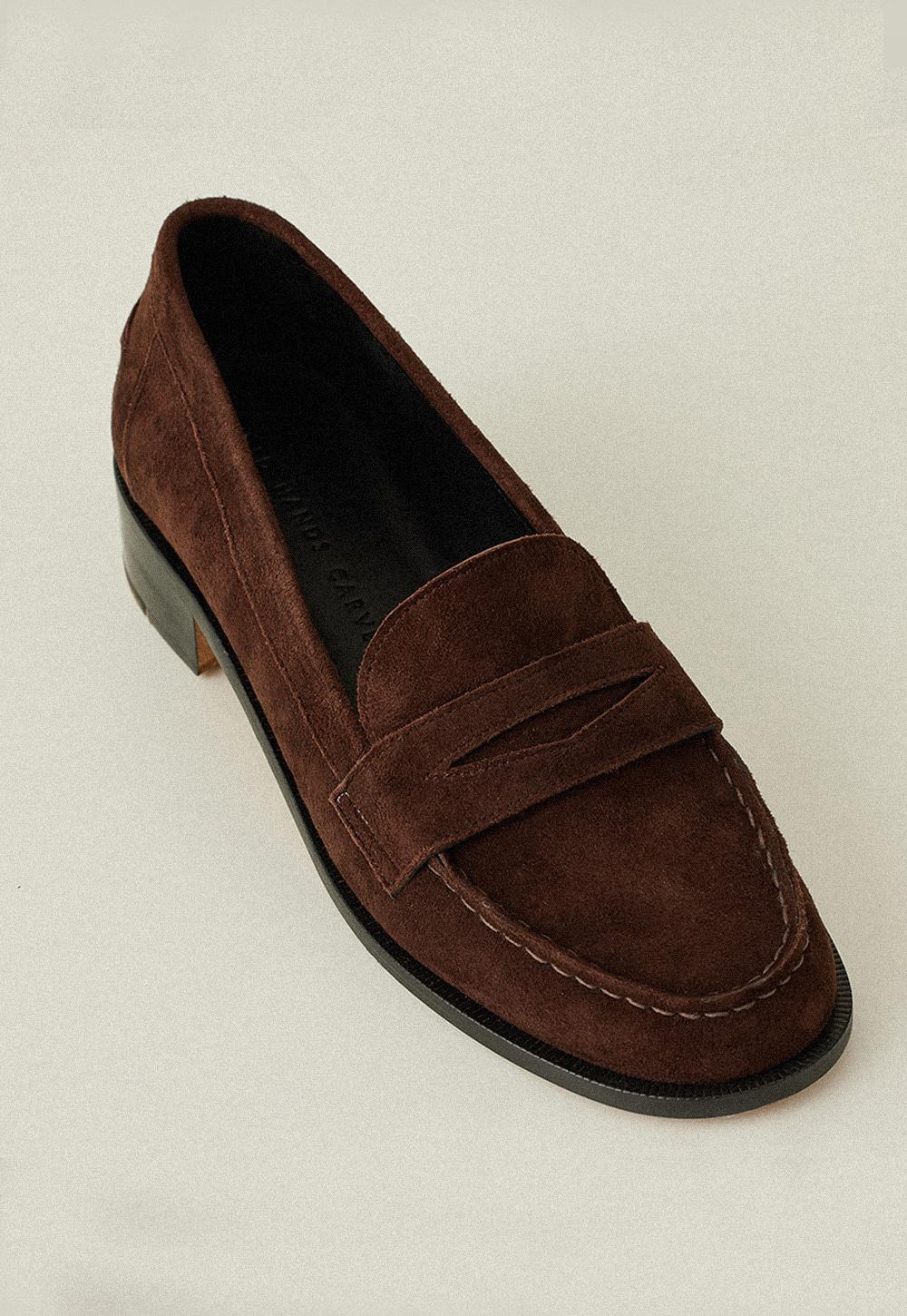Jane Signature Loafer - Suede Brown