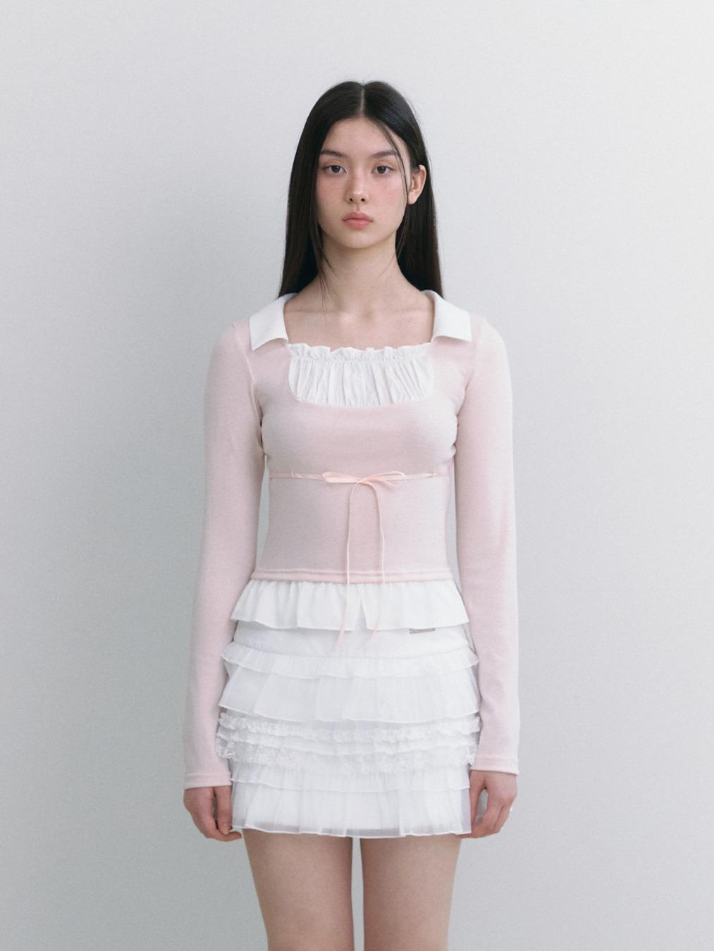 Claire top (Pink)