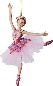 Kurt Adler Sugar Plum Ballerina Christmas Ornament