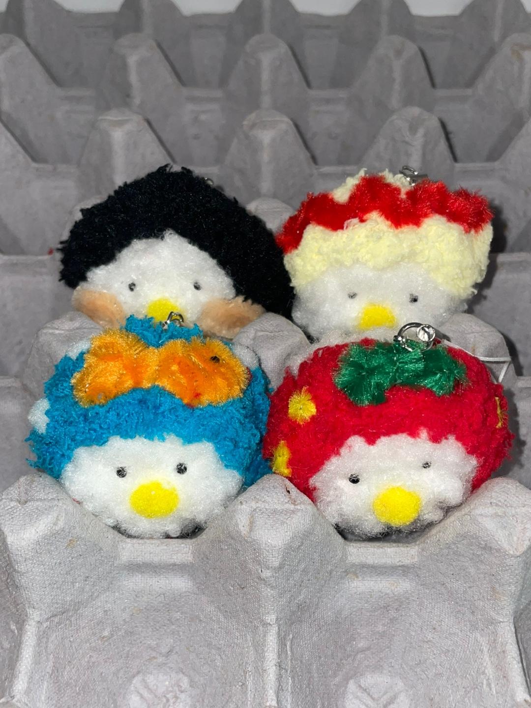 하찮게 변장한 아기오리 인형키링