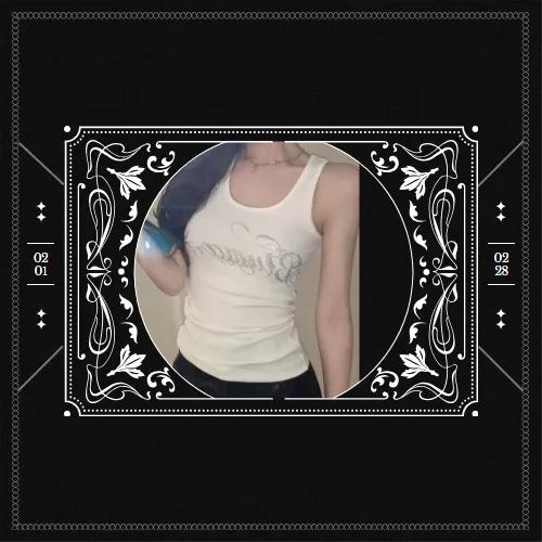 세련된 민소매나시