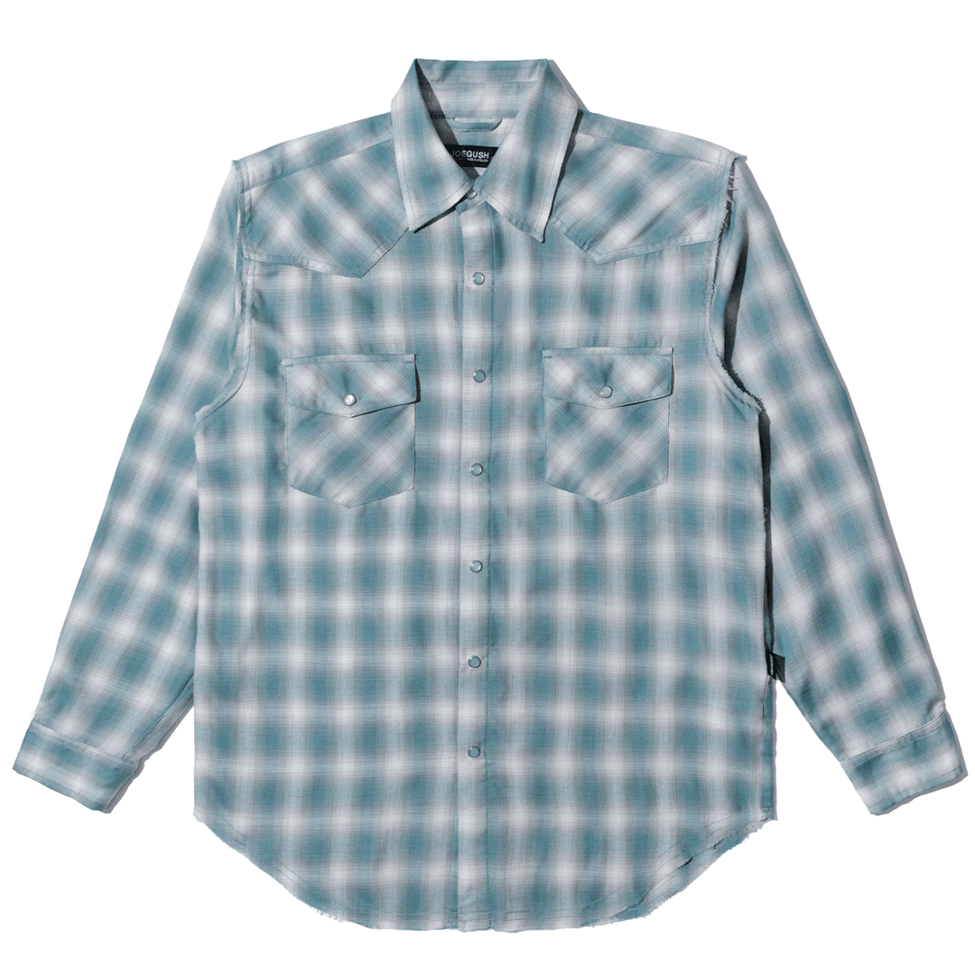 Kurt 3 Flannel Shirt (Teal Green)