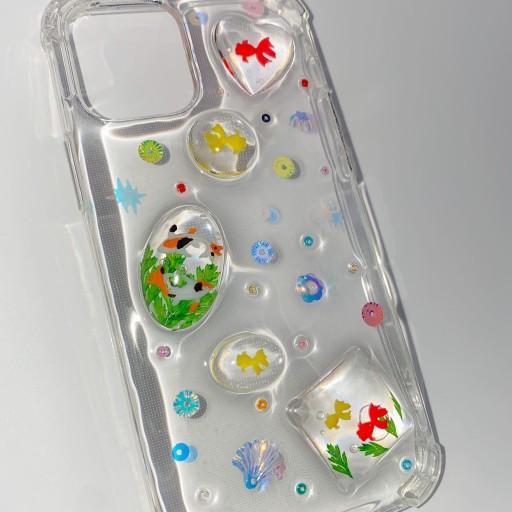🐠 물고기 스팽글 레진 폰케이스 🐠