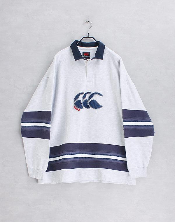 CANTERBURY OF NEW ZEALAND _ heavyweight rueby pique shirt