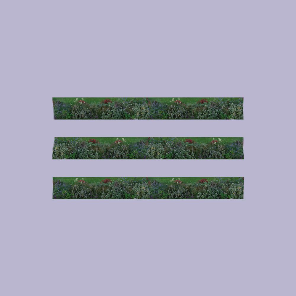 flowerbed masking tape / 꽃밭 마스킹 테이프