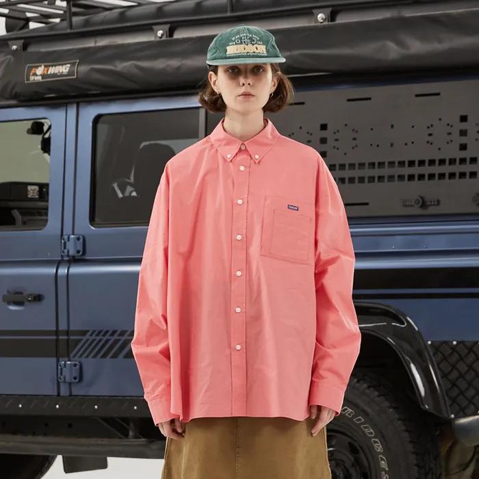 PENFIELD 60s BUTTON DOWN SHIRT INDIAN PINK_FQ1WR16U