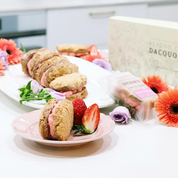 시루아네 더블딸기 다쿠아즈