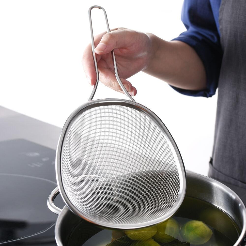스트레이너 라켓 작은망 [스텐 채망 채반 튀김망 거름망]