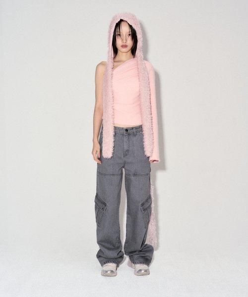 ELOISE CARGO WIDE JEANS_GRAY