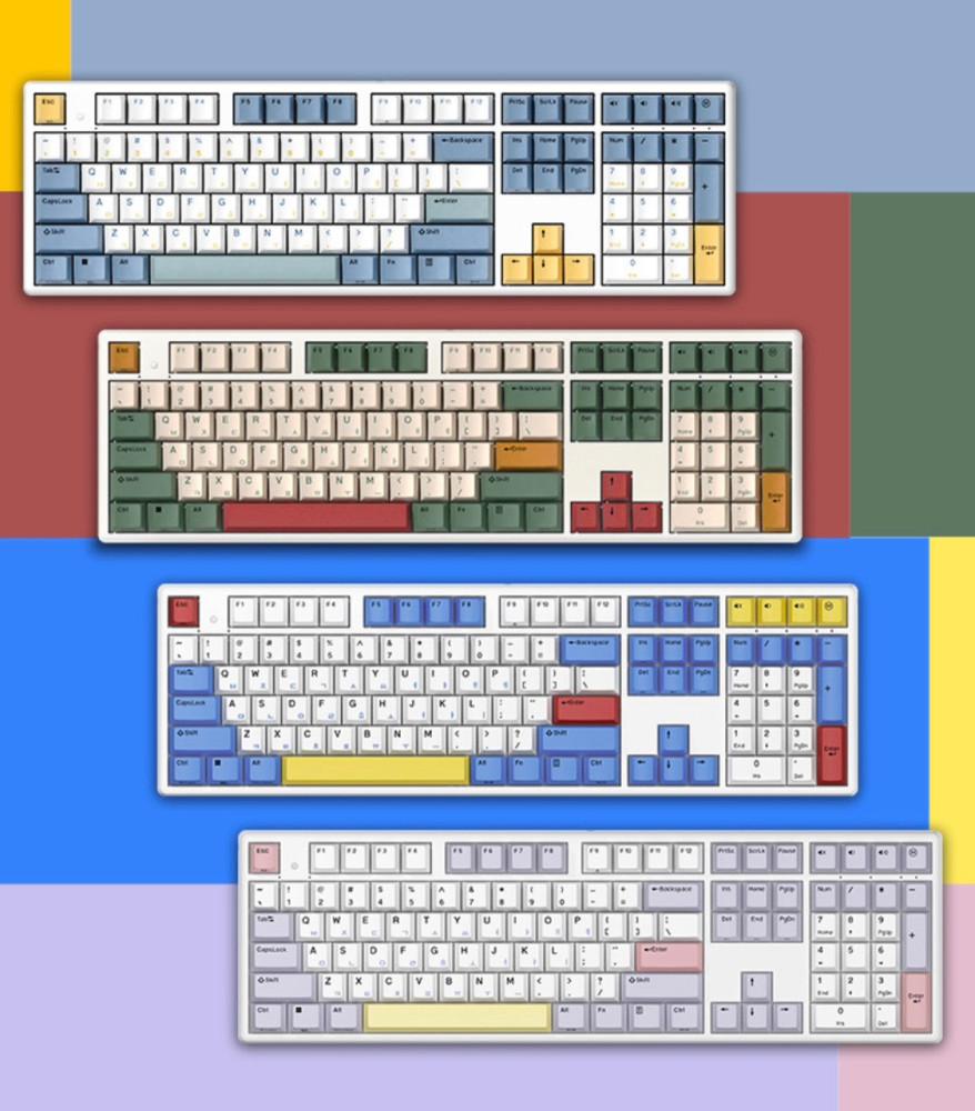 [키보드 공방] (공방 윤활 셋팅) GK898B 무접점키보드 35g 염료승화 에디션