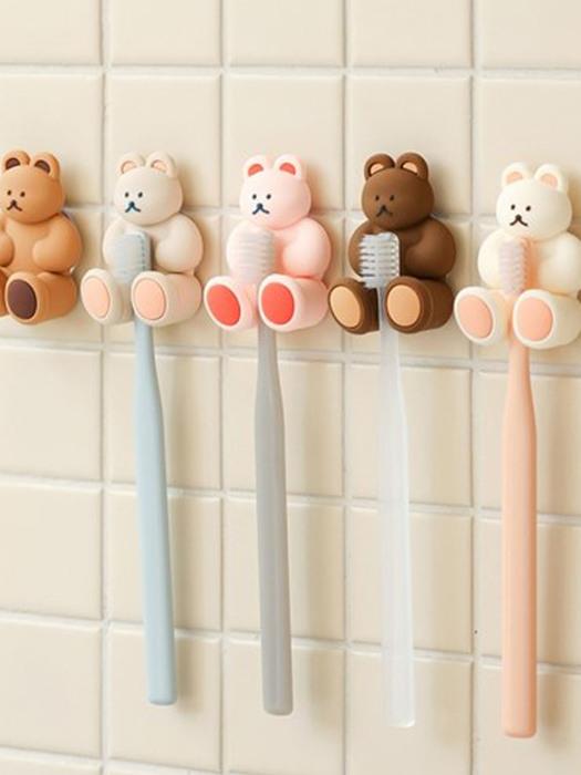 로마네 도낫도낫 실리콘 칫솔걸이