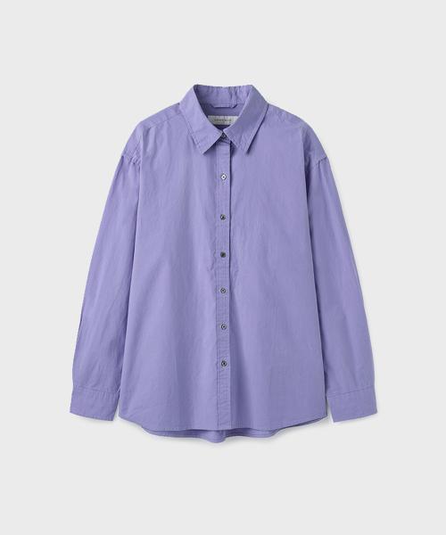 [WOMAN] LAUNDRY SHIRT [SAX BLUE]