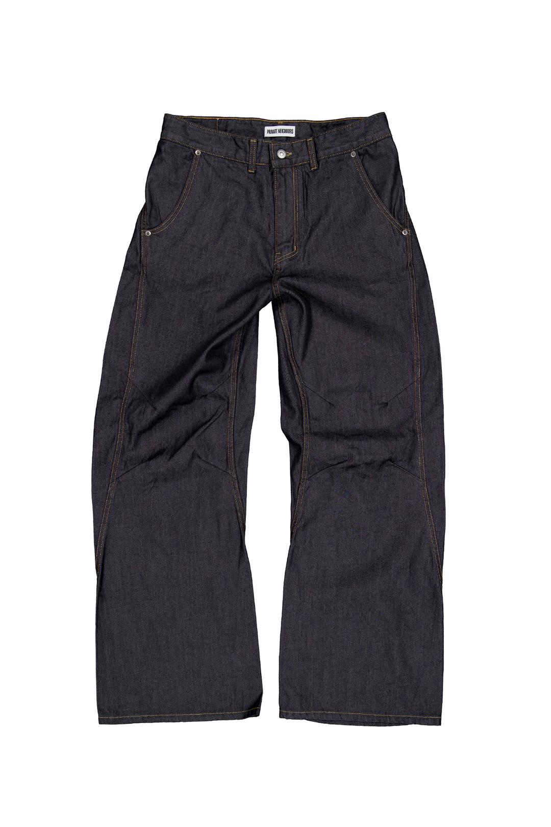 Engineered Jeans (#2 Ver.) - Supima Black (Denim From Okayama Japan)