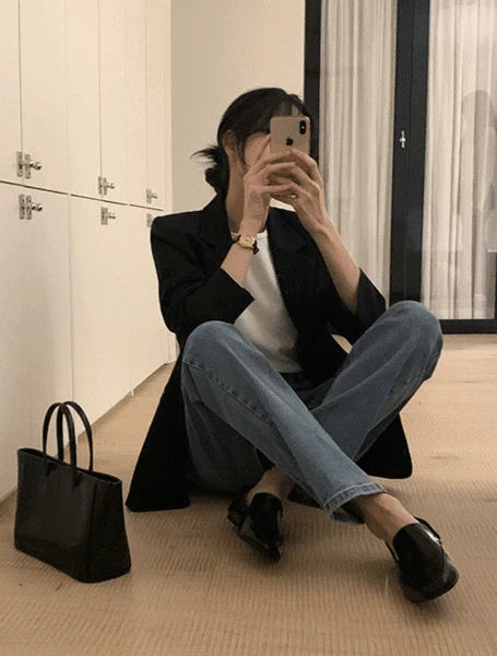 [로퍼&블로퍼] 레이닌 투웨이 로퍼 1cm (겨울/데일리/데일리룩/출근룩/데이트룩)