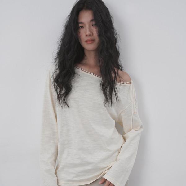 Tie Detail Loose T-shirt